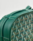 Borsa Goyard Belvedere PM in tela Goyardine Verde