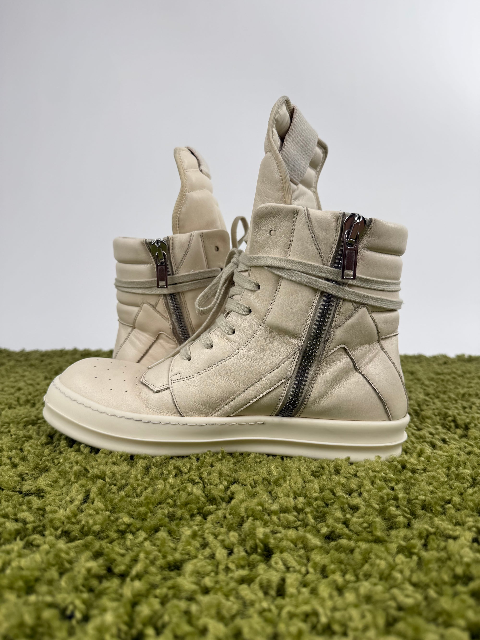 Rick Owens Geobasket Bianca 40.5