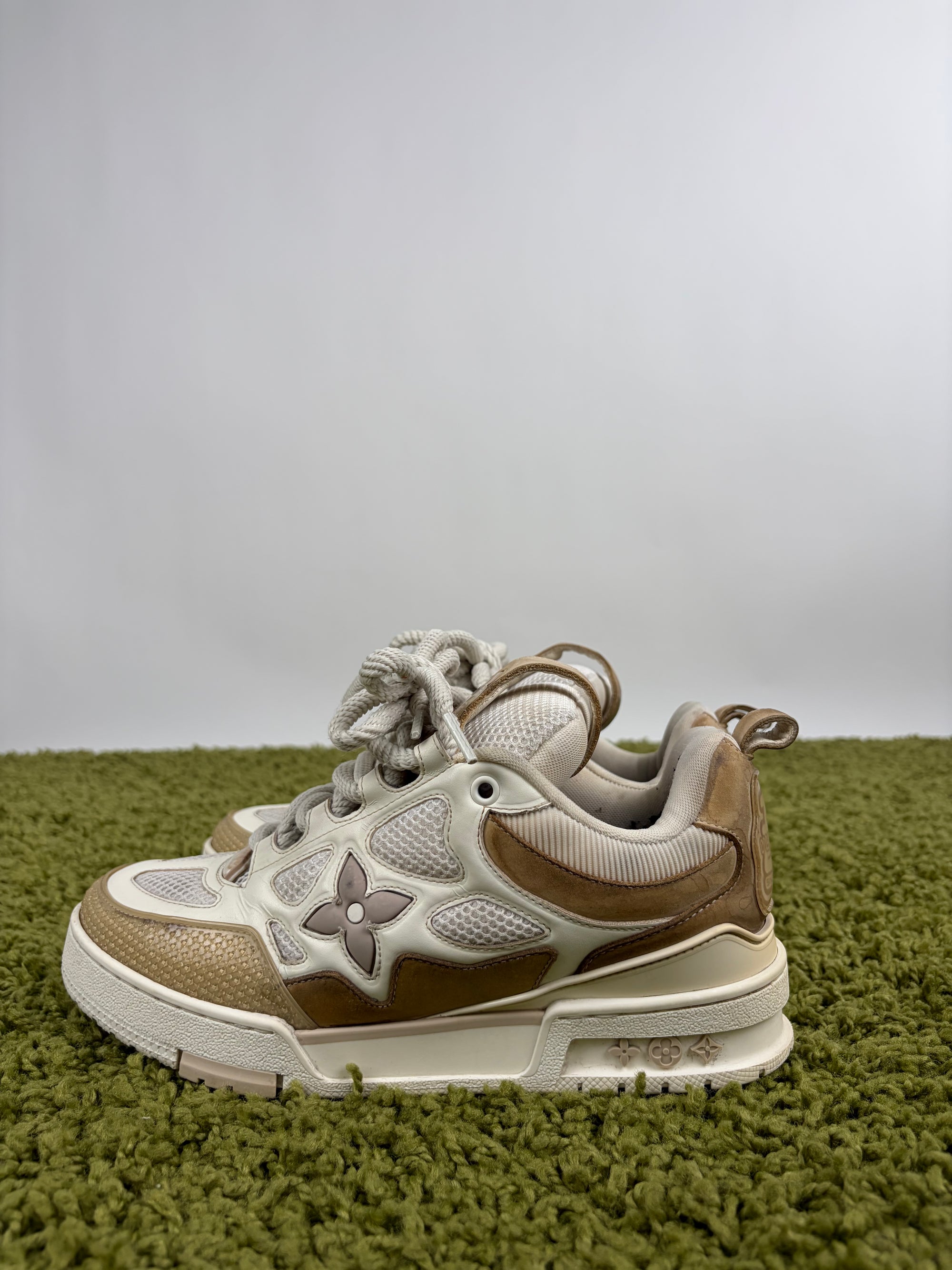 Louis Vuitton Skate Size 39 calza 40 beige e baicna