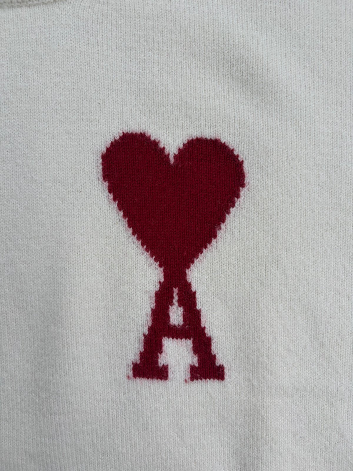 Maglione a collo alto (dolcevita) Ami de coeur Bianco XXL - Second Hand Di Fiore