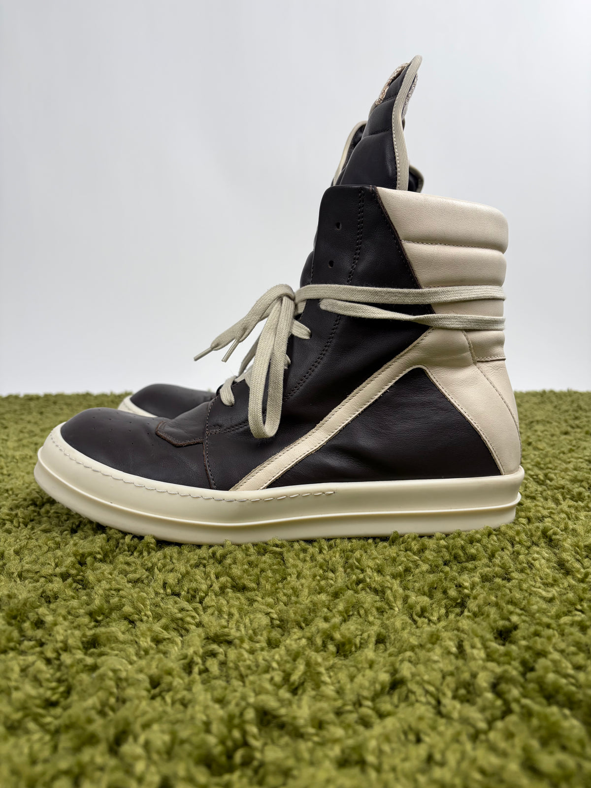 Rick Owens Geobasket Grigio Scuro 44