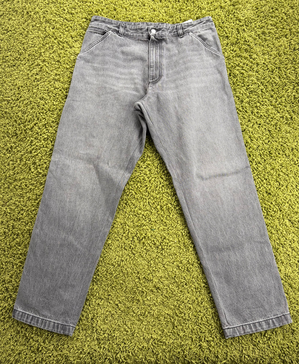 Completo Prada In Denim Grigio Giacca XL Jeans 52