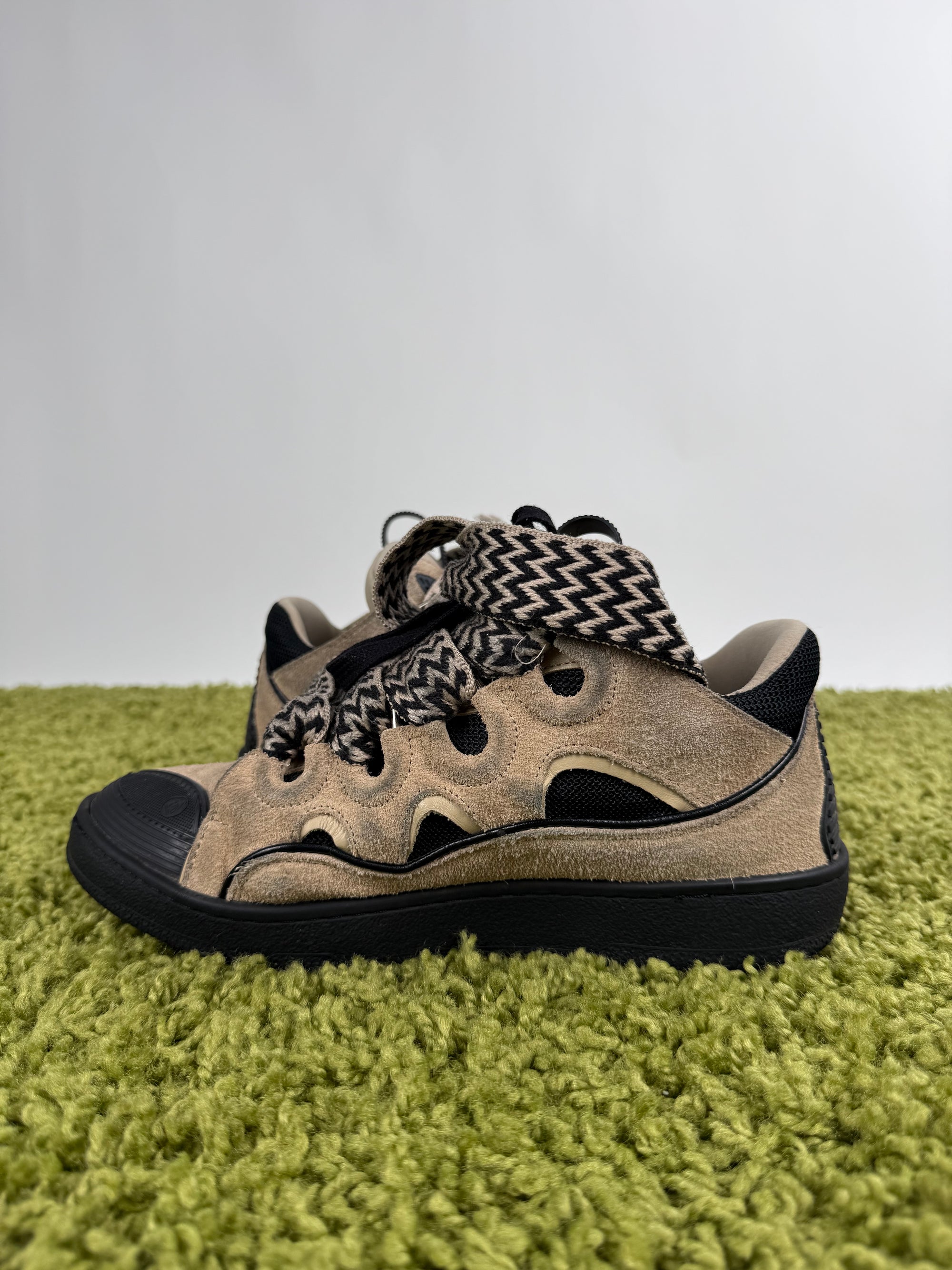 Lanvin Curb Sneaker Beige 40