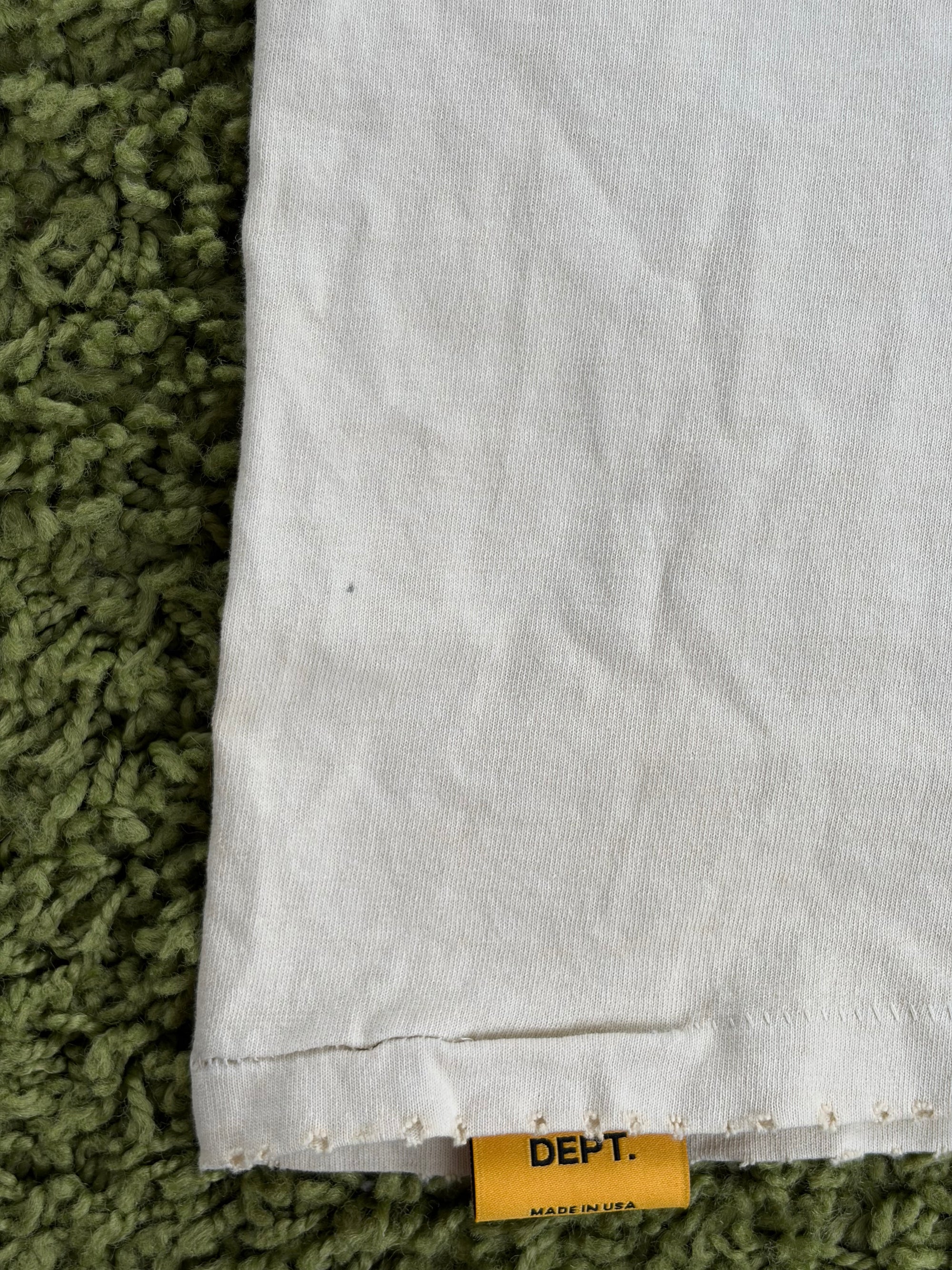 T shirt Gallery dept Size S panna e nera