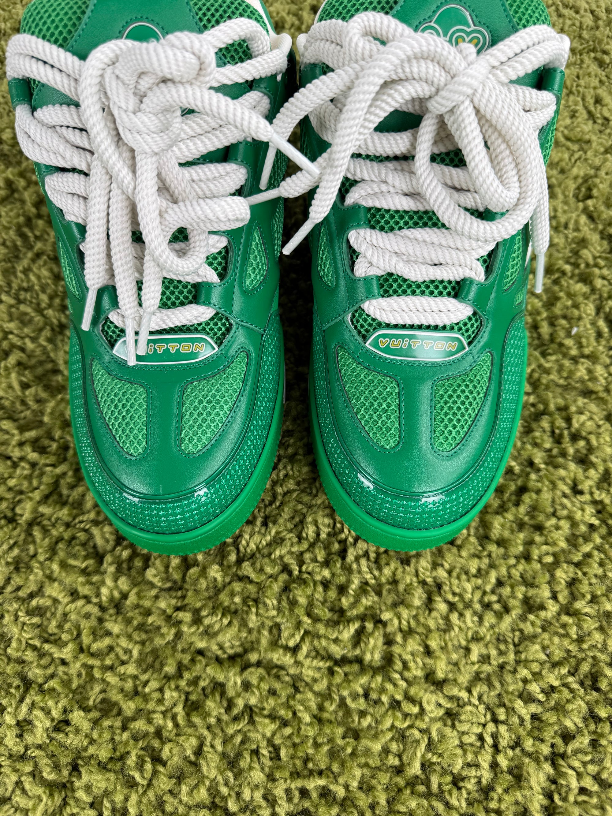 Louis Vuitton Skate Verde 9