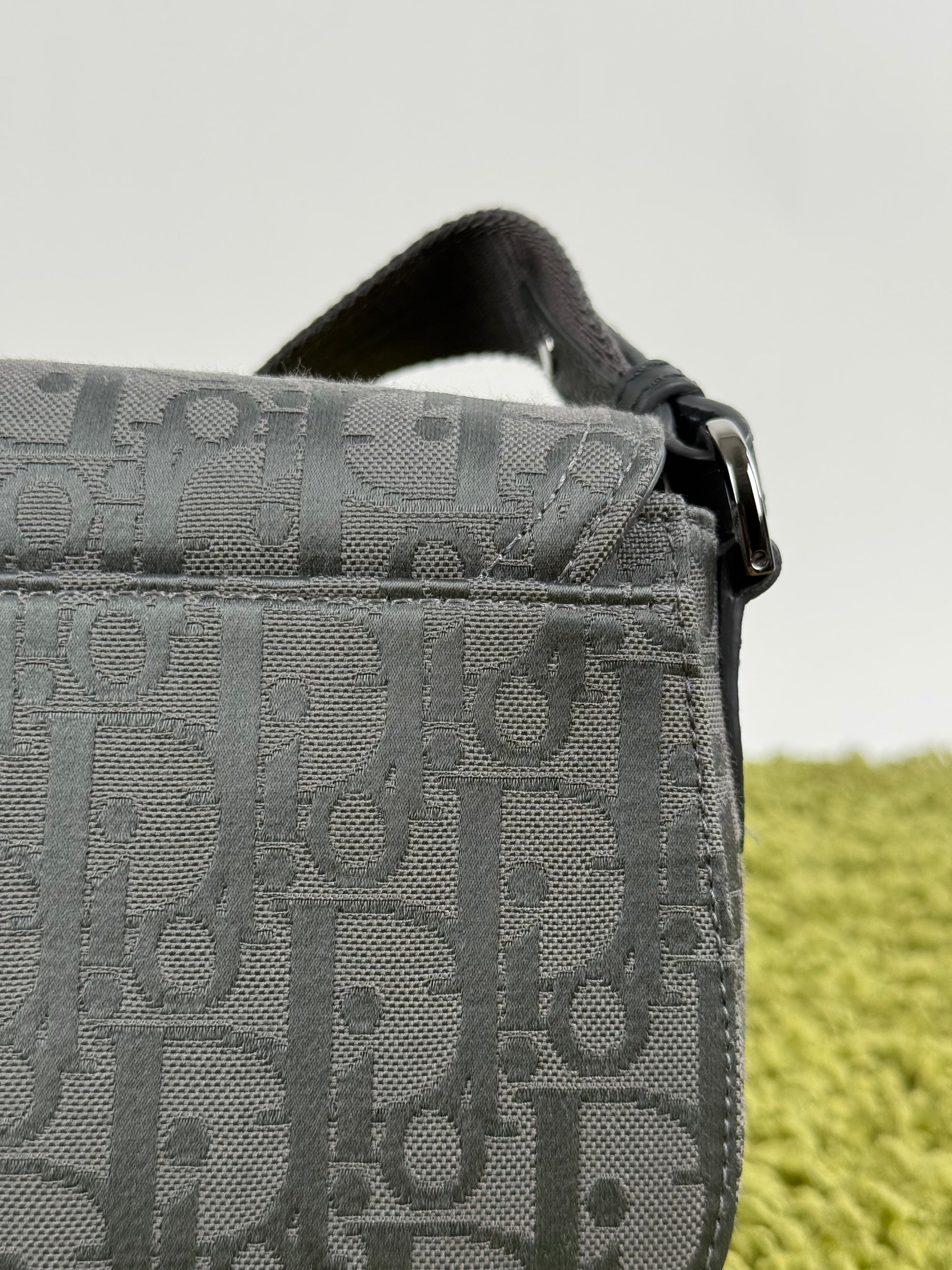 Borsa a tracolla saddle Christian Dior Nero