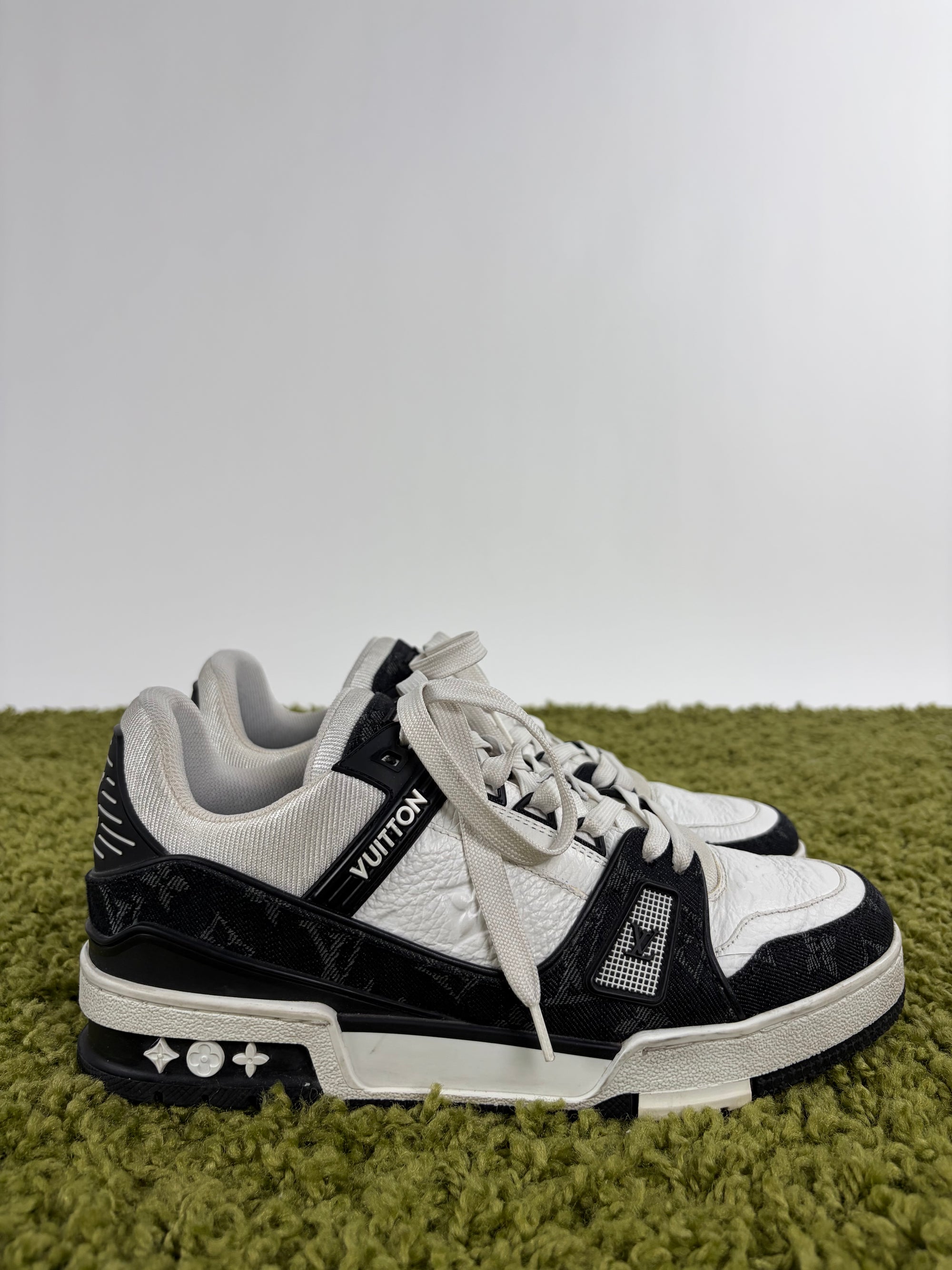 Louis vuitton trainer Size 5.5=39.5 calza 40.5 bianche e nere