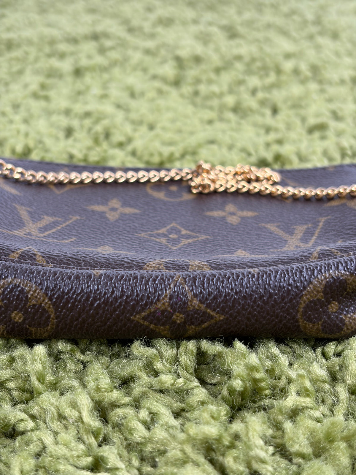 Mini Borsa Louis Vuitton Marrone