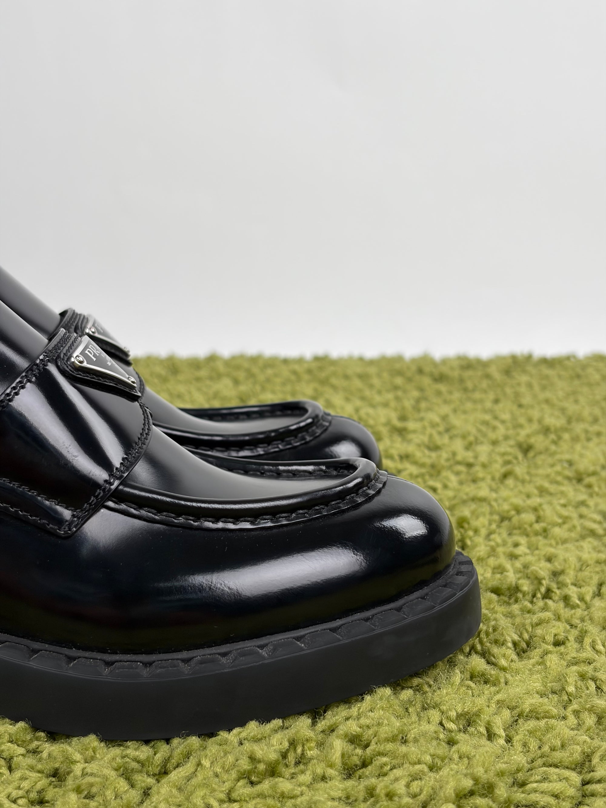 Mocassino Prada Size 38.5 nero