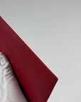 Pochette Yves Saint Laurent Grain de Poudre Uptown Rosso