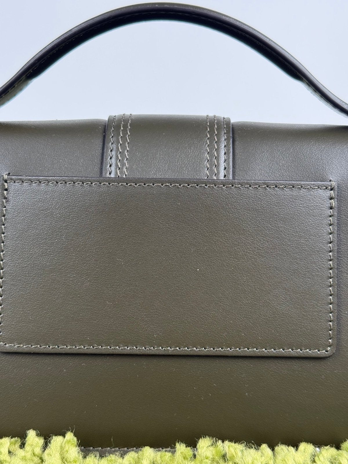 Jacquemus La Grande Bambino Verde Scuro - Second Hand Di Fiore