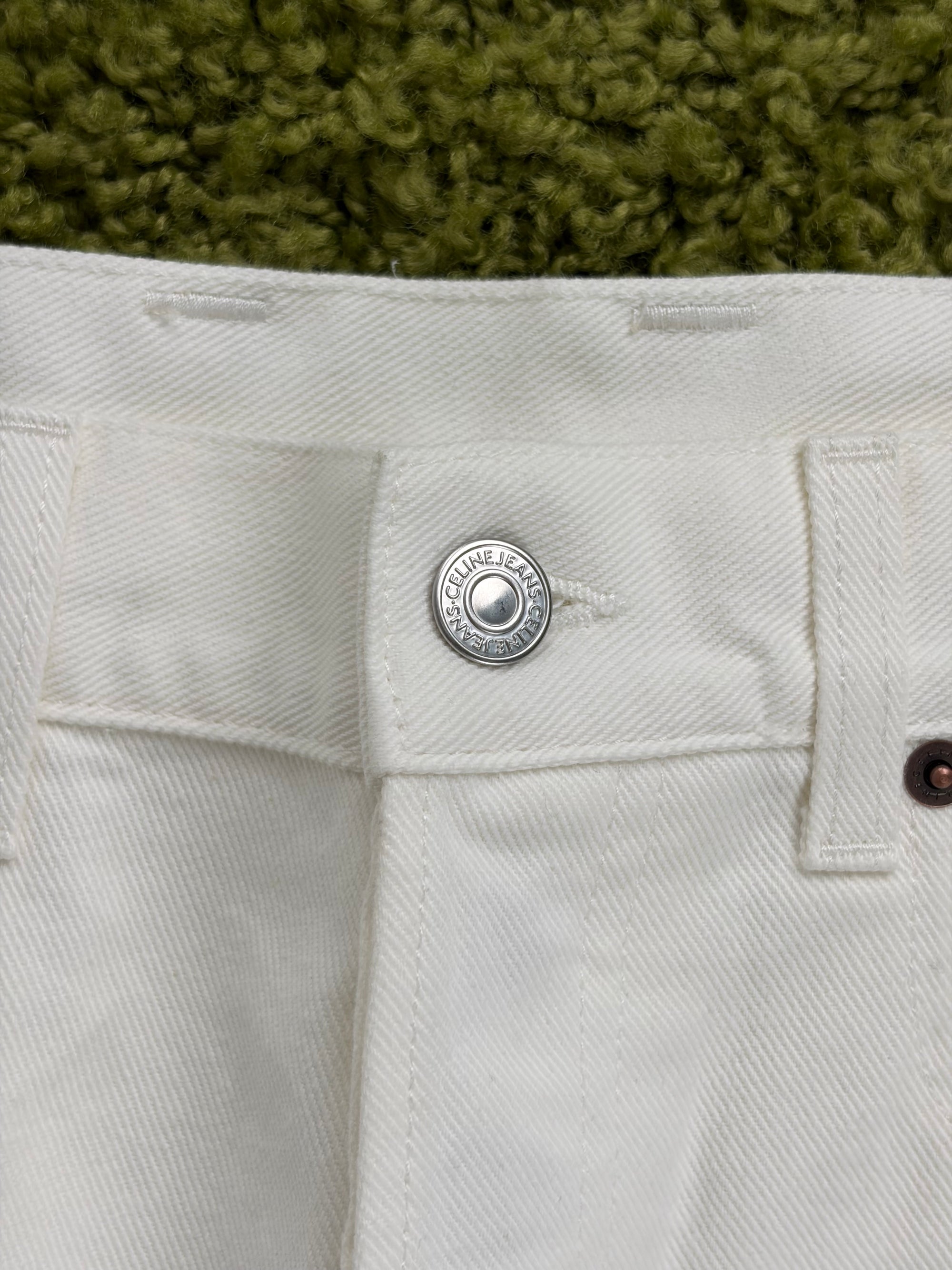 Jeans Celine Size 40 bianco
