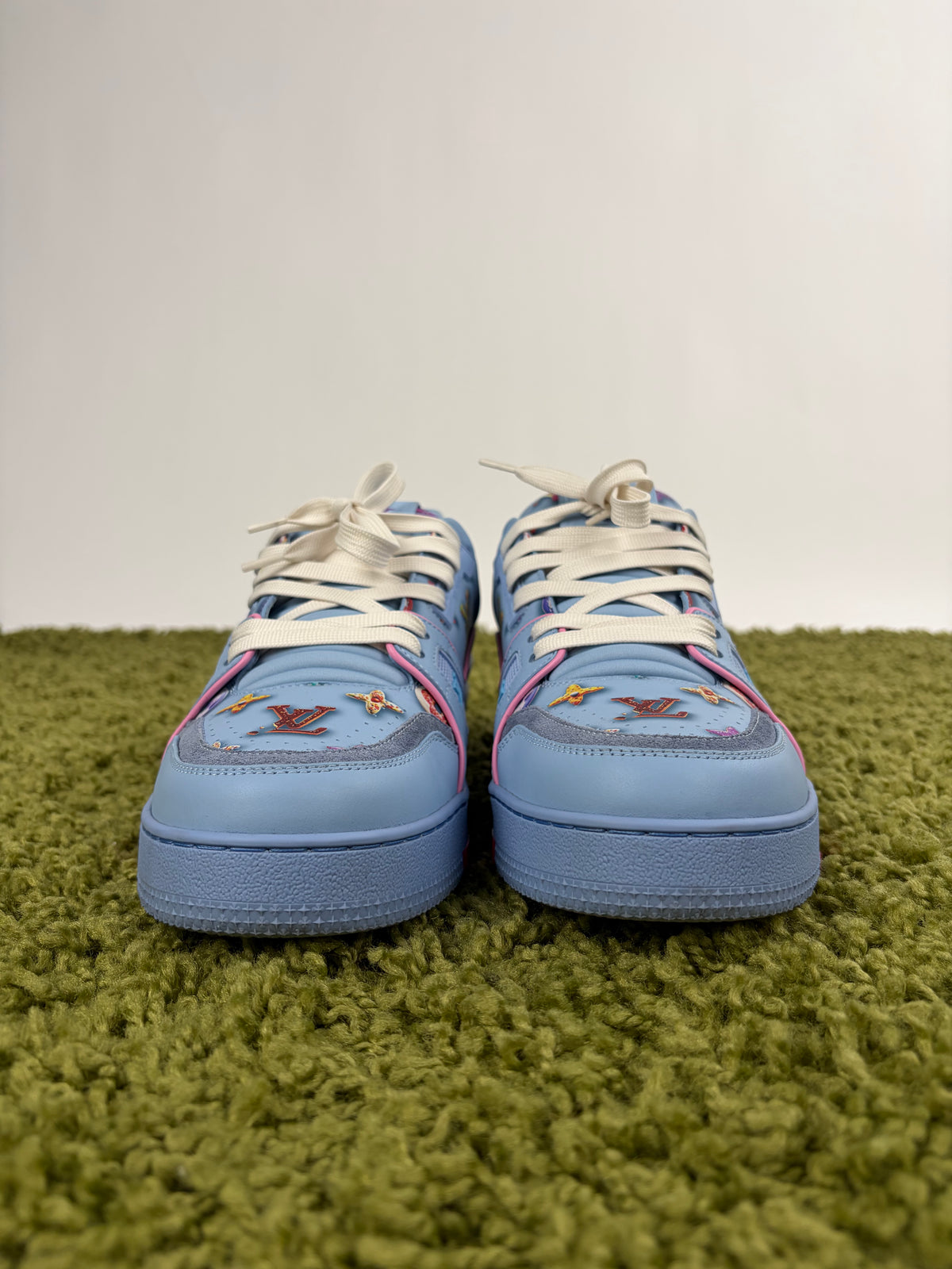 Louis Vuitton Trainer azzurro 7.5