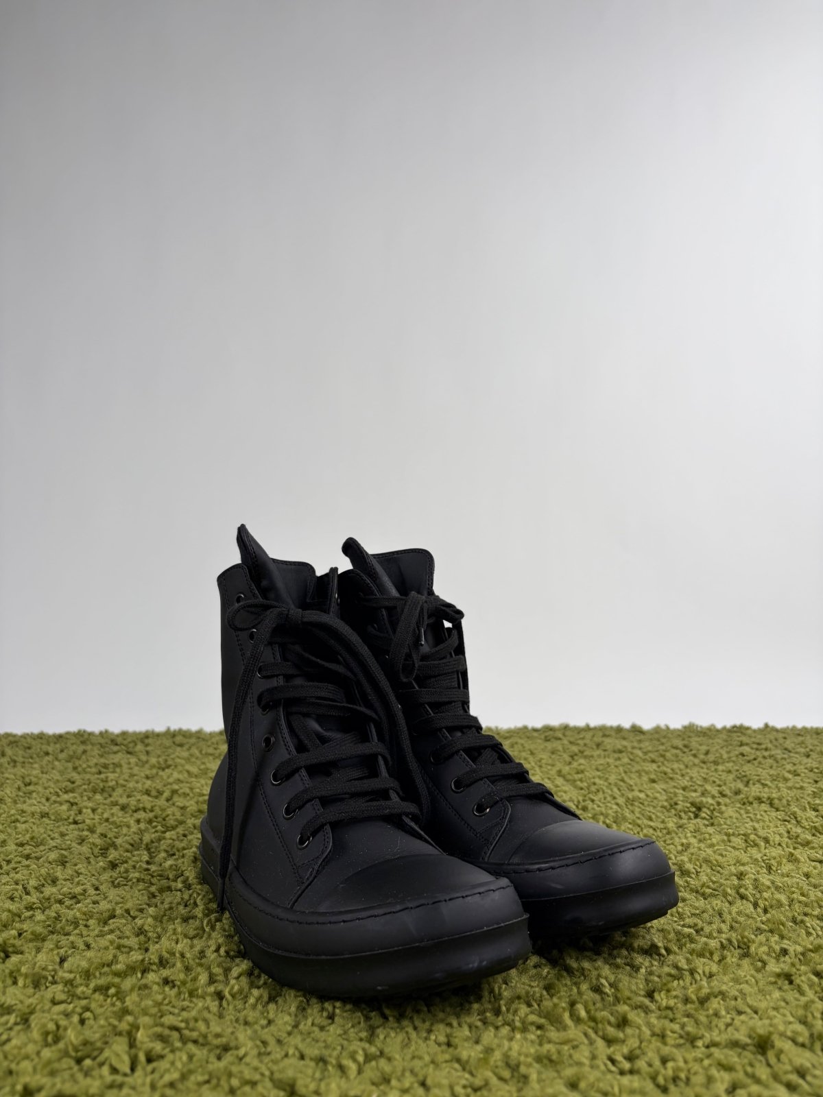 Rick owens DRKSHDW Ramones Size 39 nere - Second Hand Di Fiore