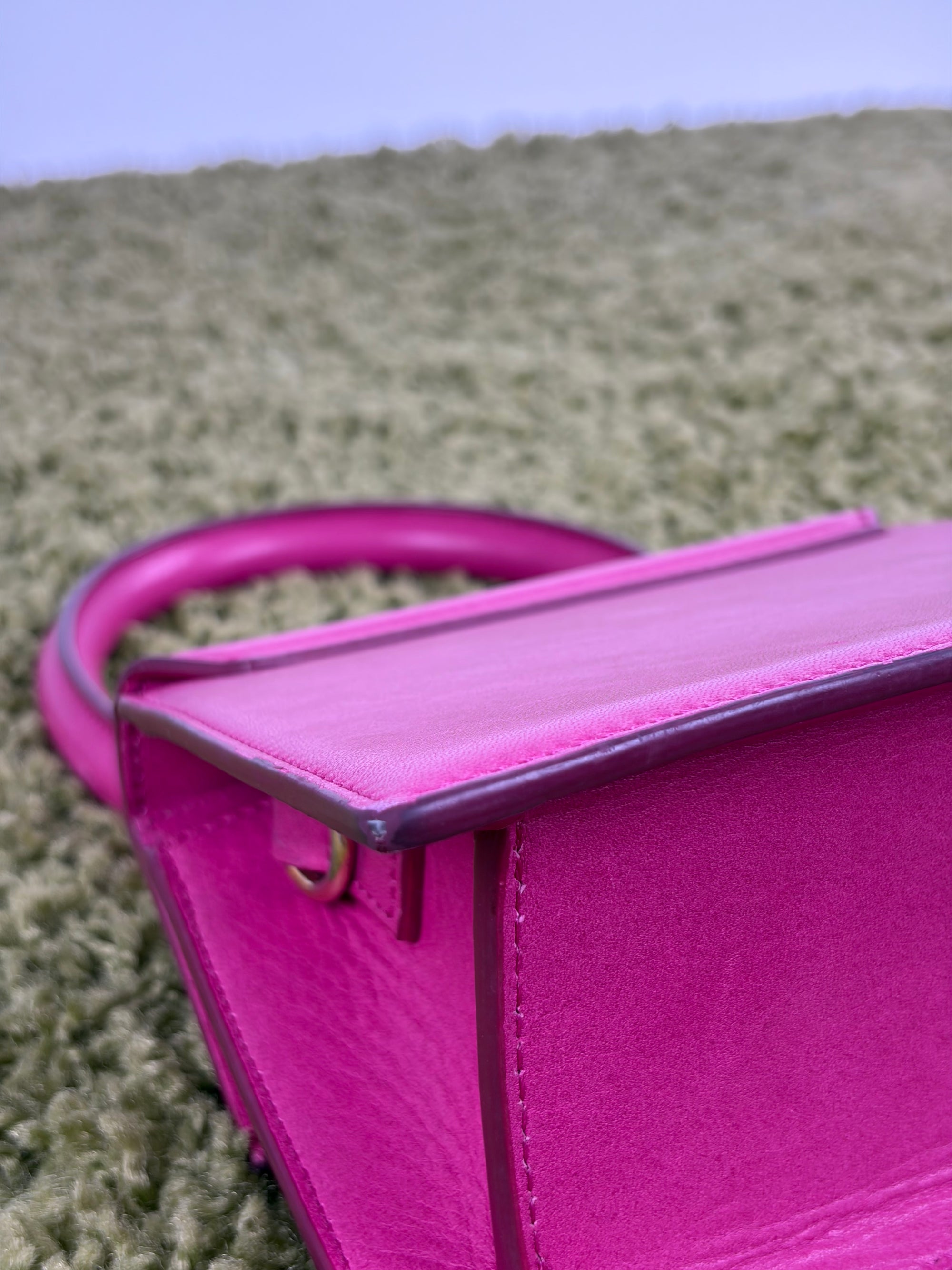 Jacquemus Il chiquito medio fucsia