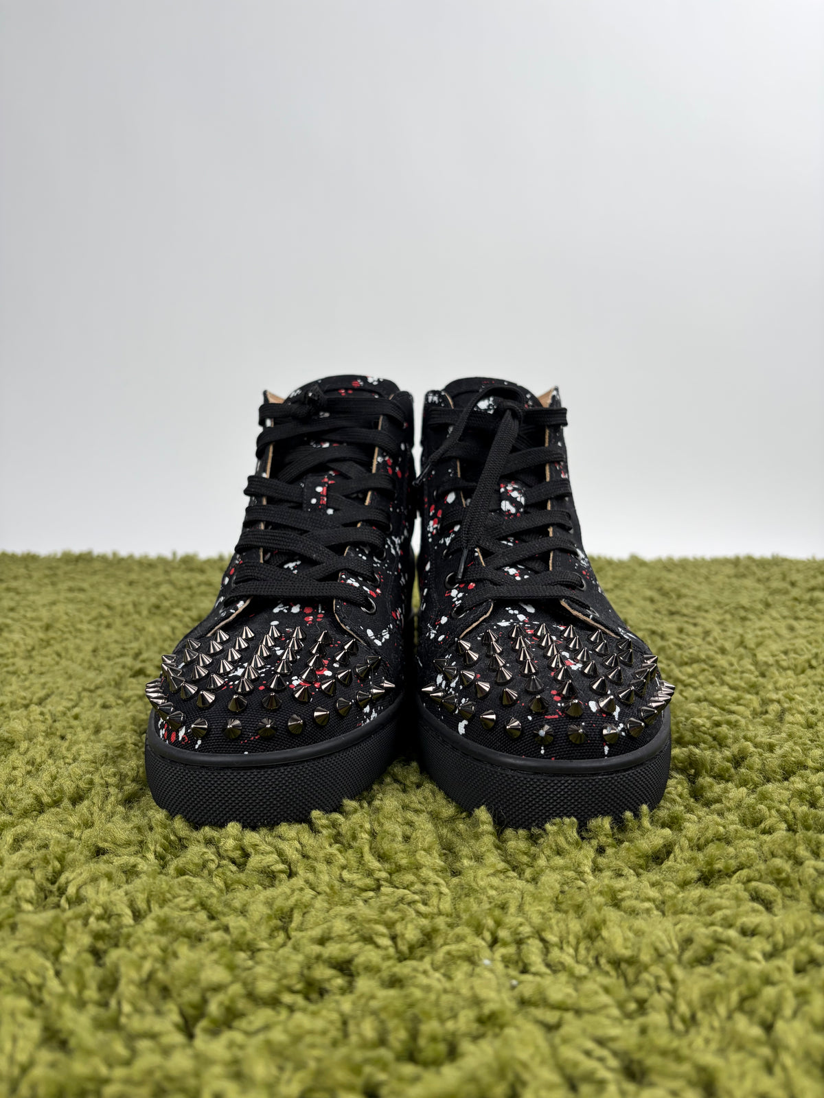 Christian Louboutin Spikes High Nera Multicolor 41
