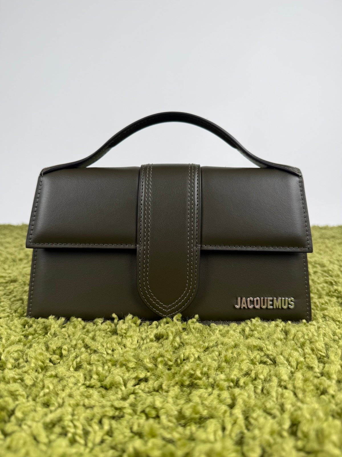 Jacquemus La Grande Bambino Verde Scuro - Second Hand Di Fiore