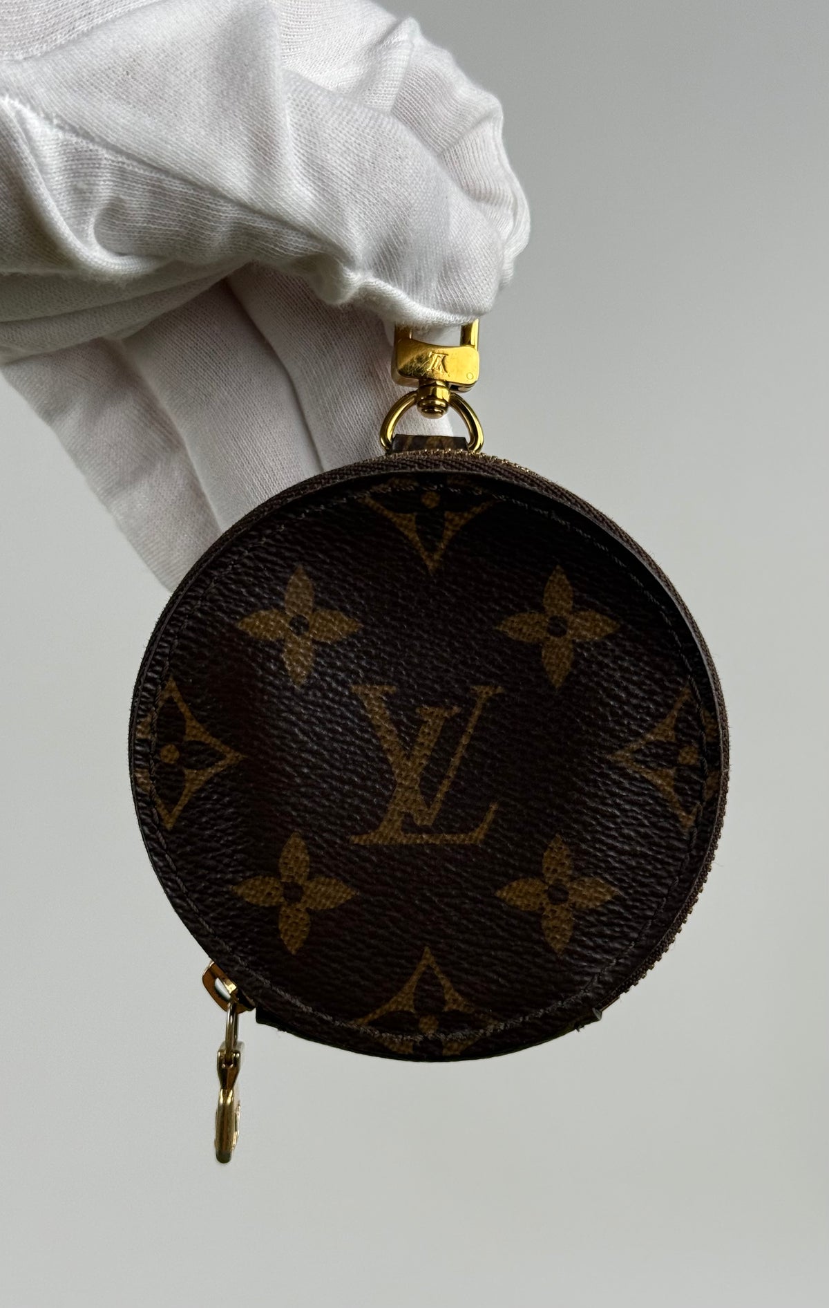 Portamonete Louis Vuitton Marrone
