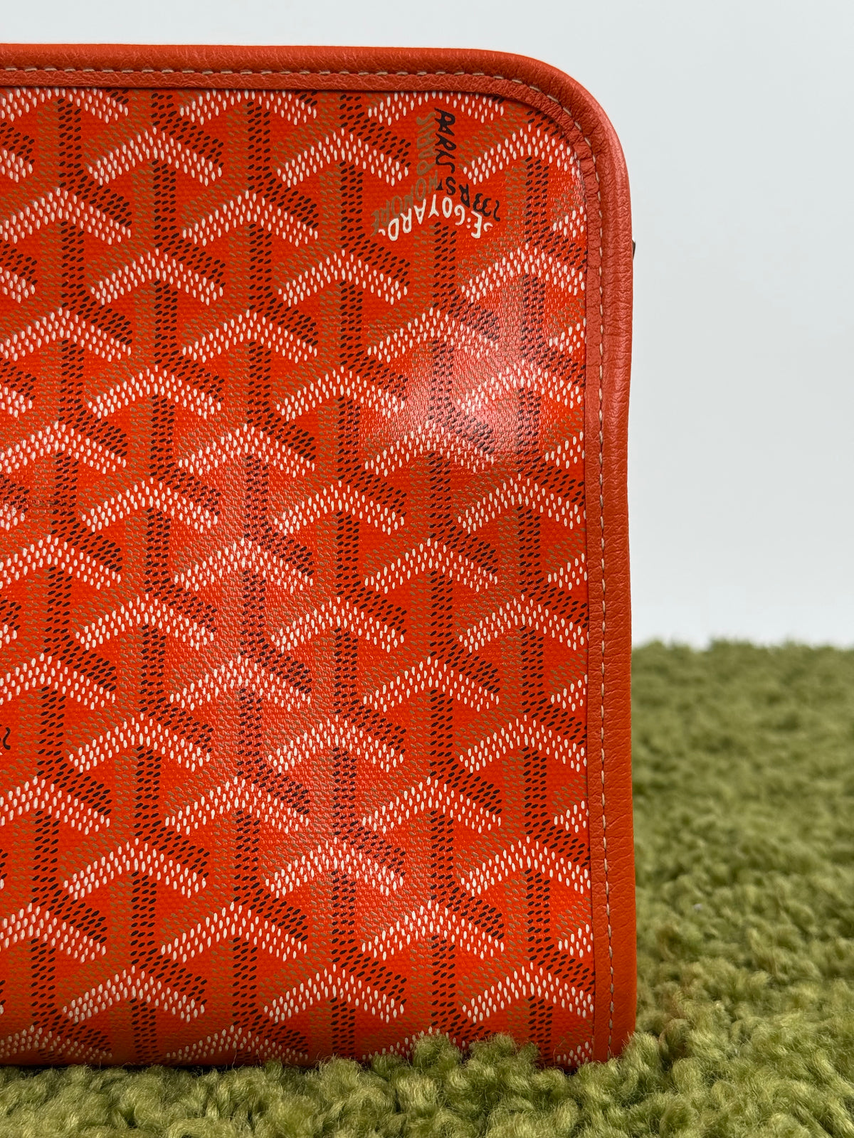 Goyard Pochette Jouvencè Arancione
