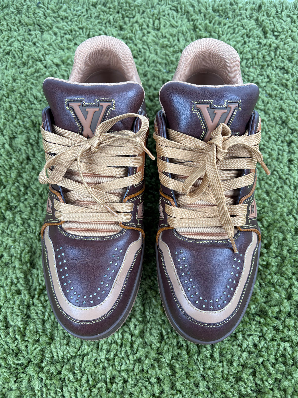 Louis Vuitton Trainer Marrone 7.5