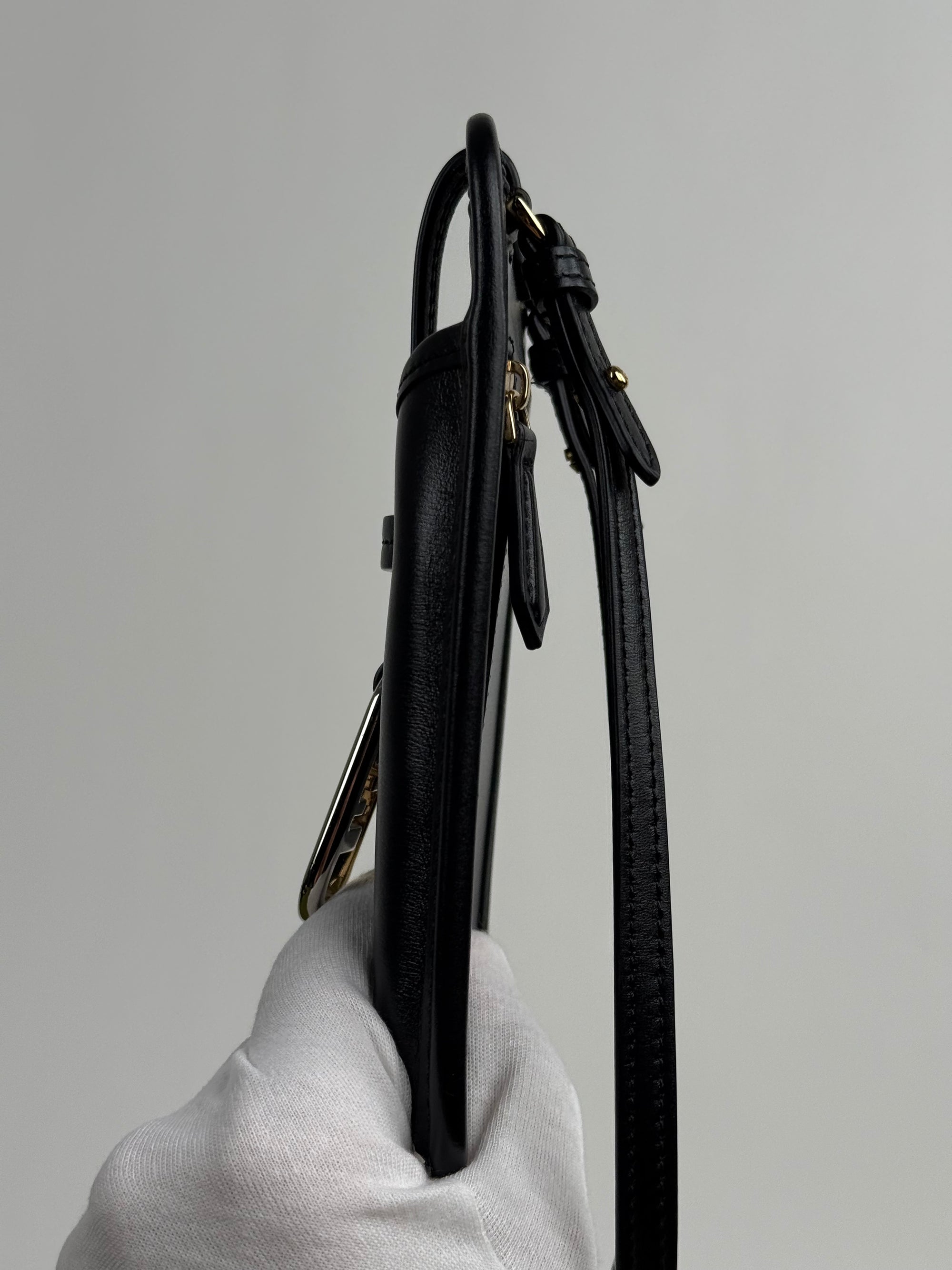 Porta cellulare Fendi Con Portatessere e Portamonete incorporato Nero