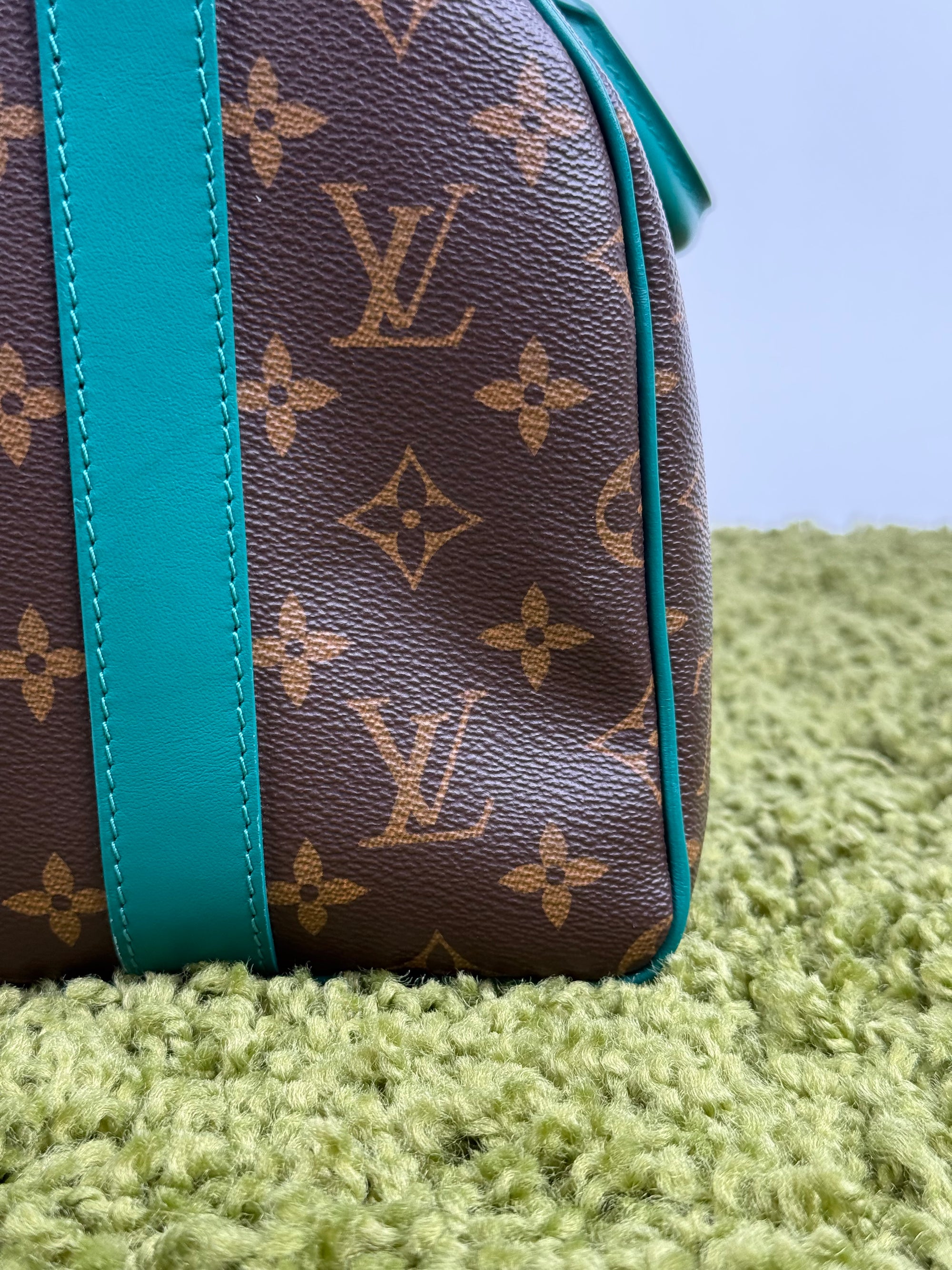 Borsone Keepall Louis Vuitton Baundoliere Marrone