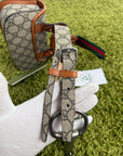 Marsupio gucci beige in tela