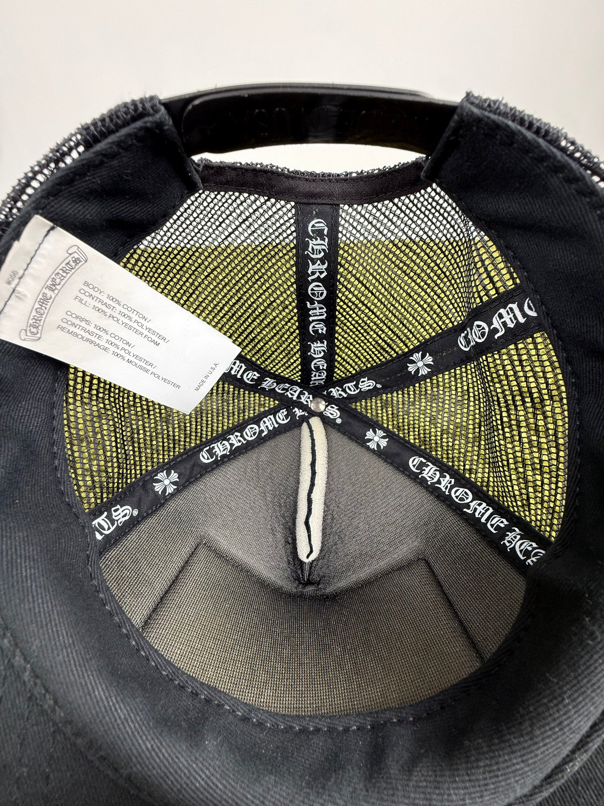 Cappello ChromeHearts ONE SIZE 51-61 regolabile Nero