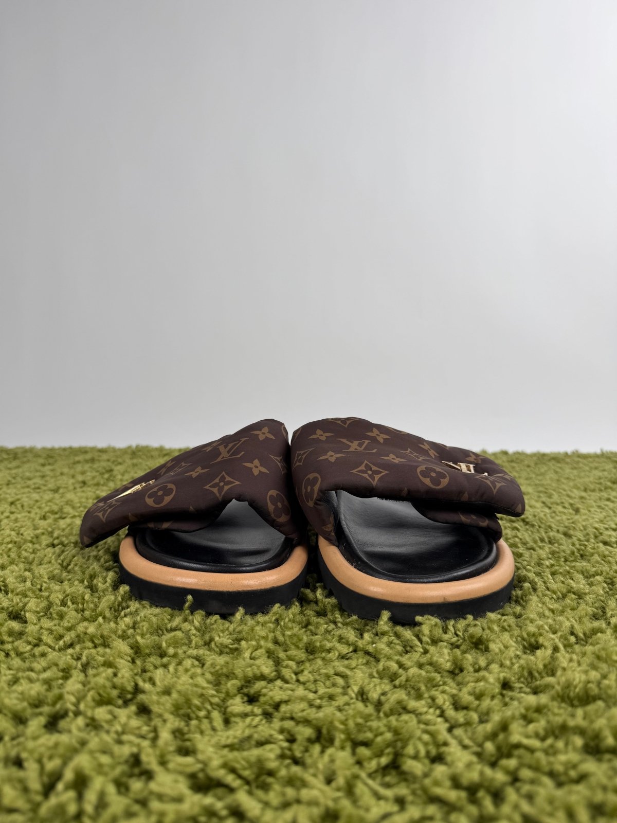 Mule Bassa Pule Pillow Louis Vuitton Marrone 40 - Second Hand Di Fiore