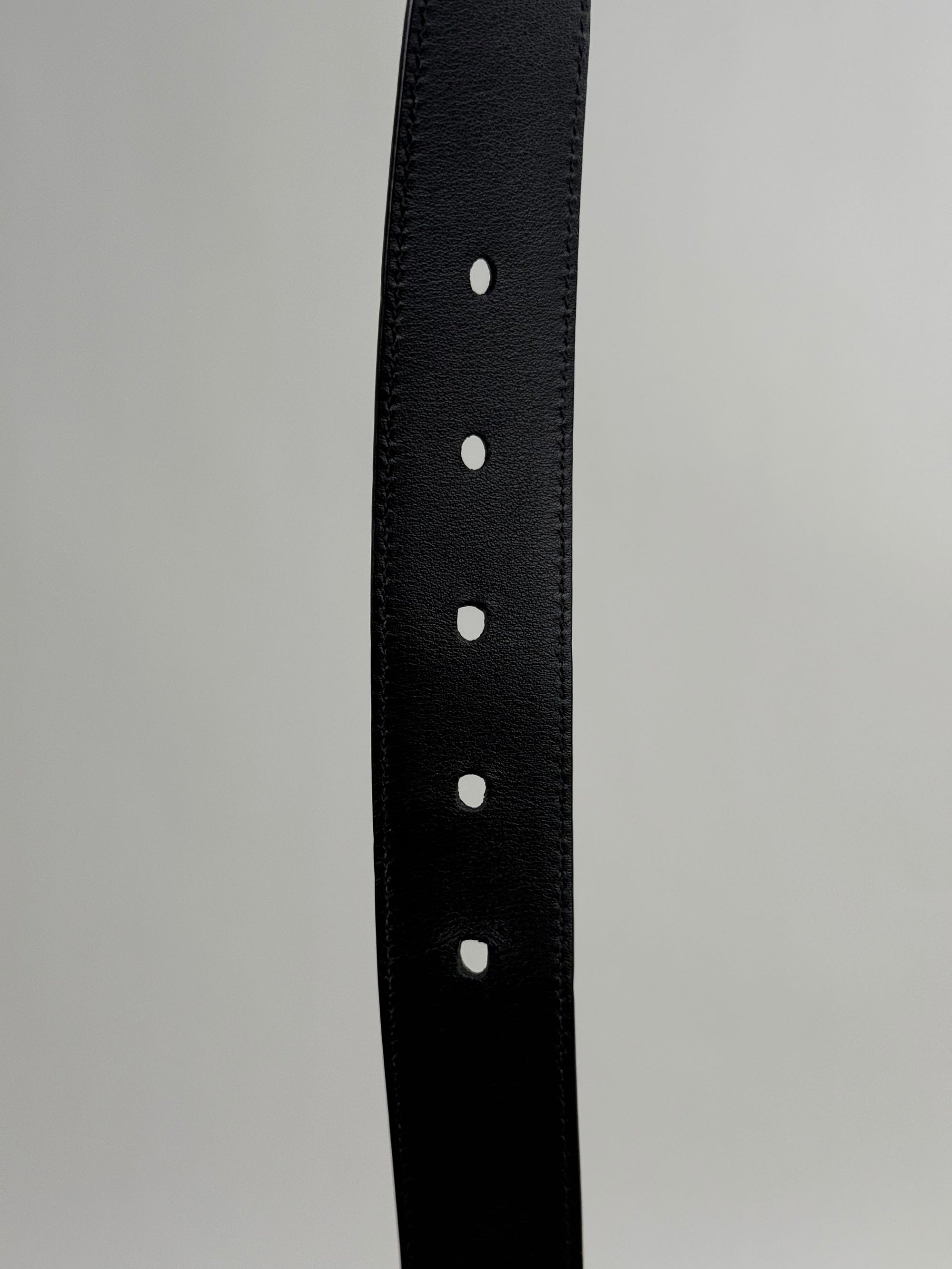 Cintura Saint Laurent Cassandre Nero 110