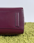 Borsa Mini Antigona Lock Bag Givenchy Bordeaux
