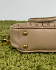 Borsa Arcadie Nappa Miu Miu Beige