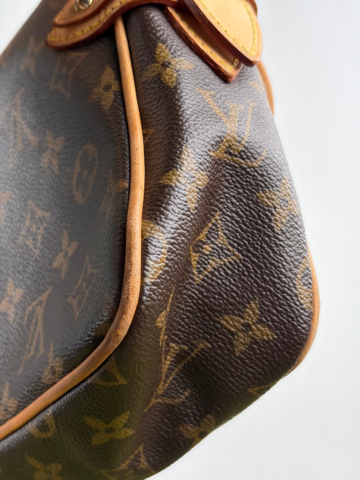 Borsa Monogram Hudson PM Louis Vuitton Marrone