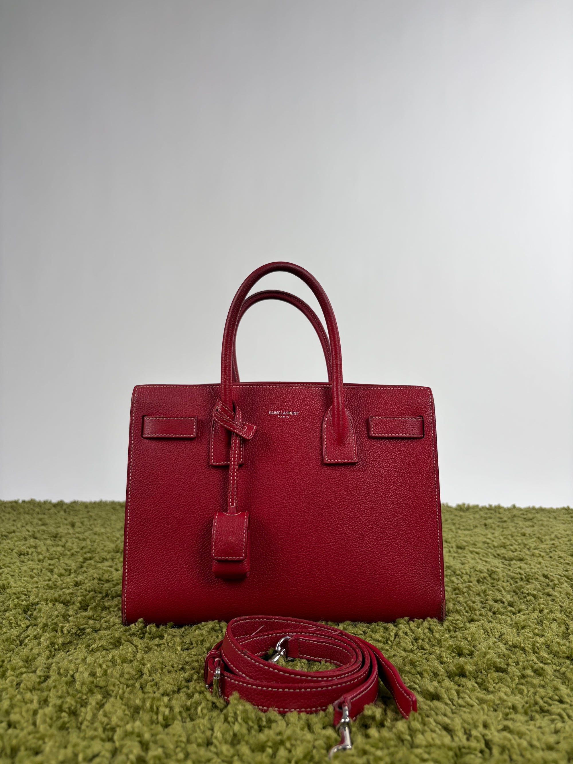 Borsa Saint Laurent rossa