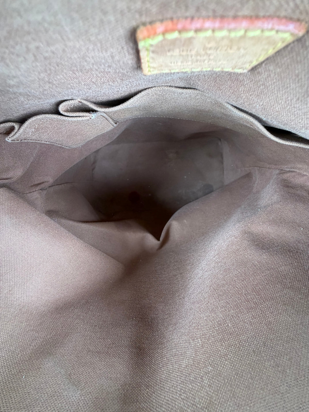 Borsa Louis Vuitton Marrone