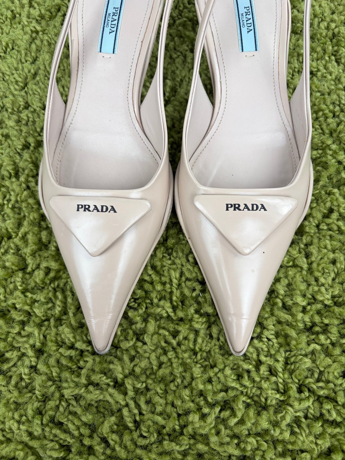 Décolleté SlingBack Prada Rosa 37 - Second Hand Di Fiore