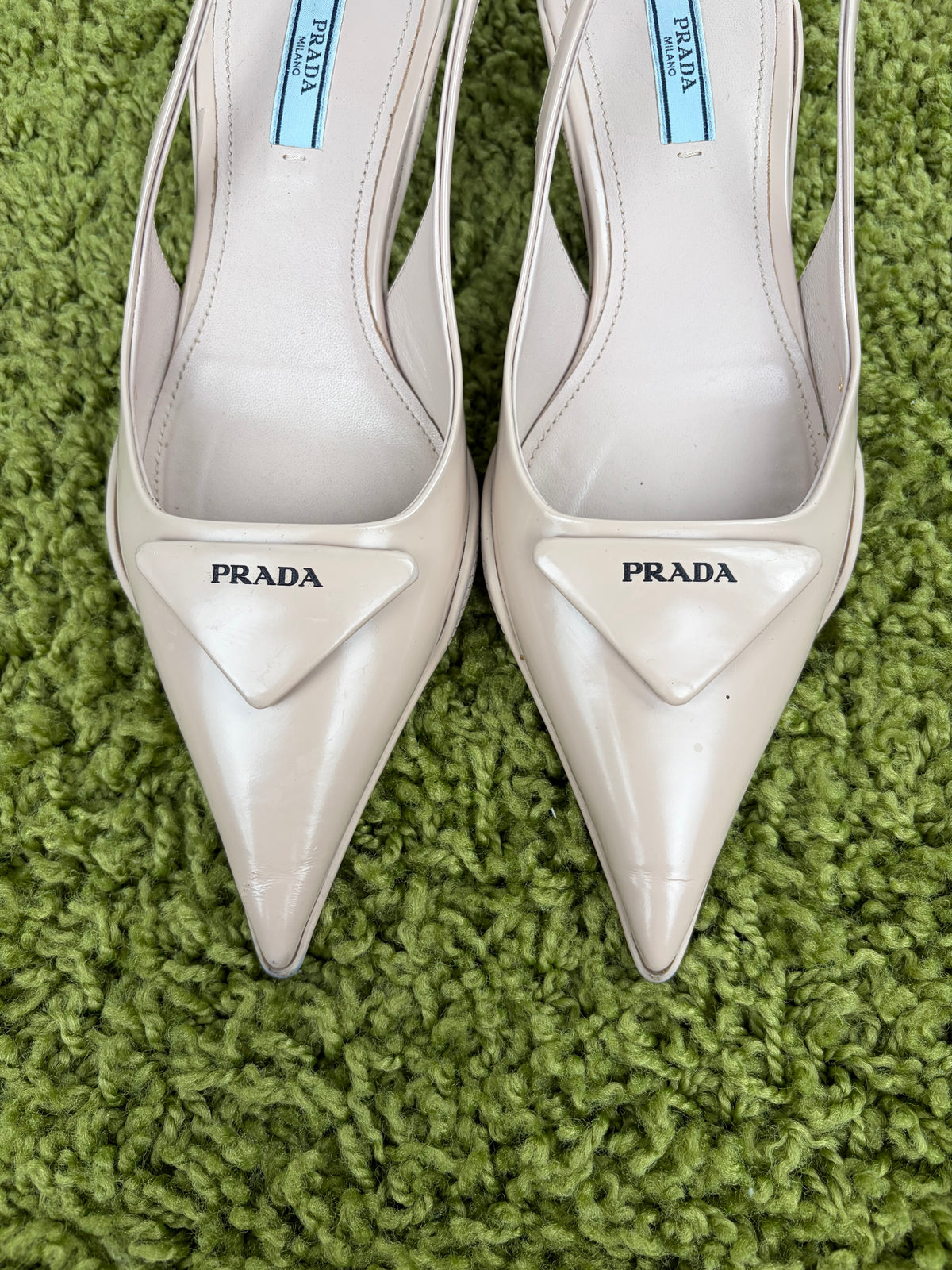 Décolleté SlingBack Prada Rosa 37