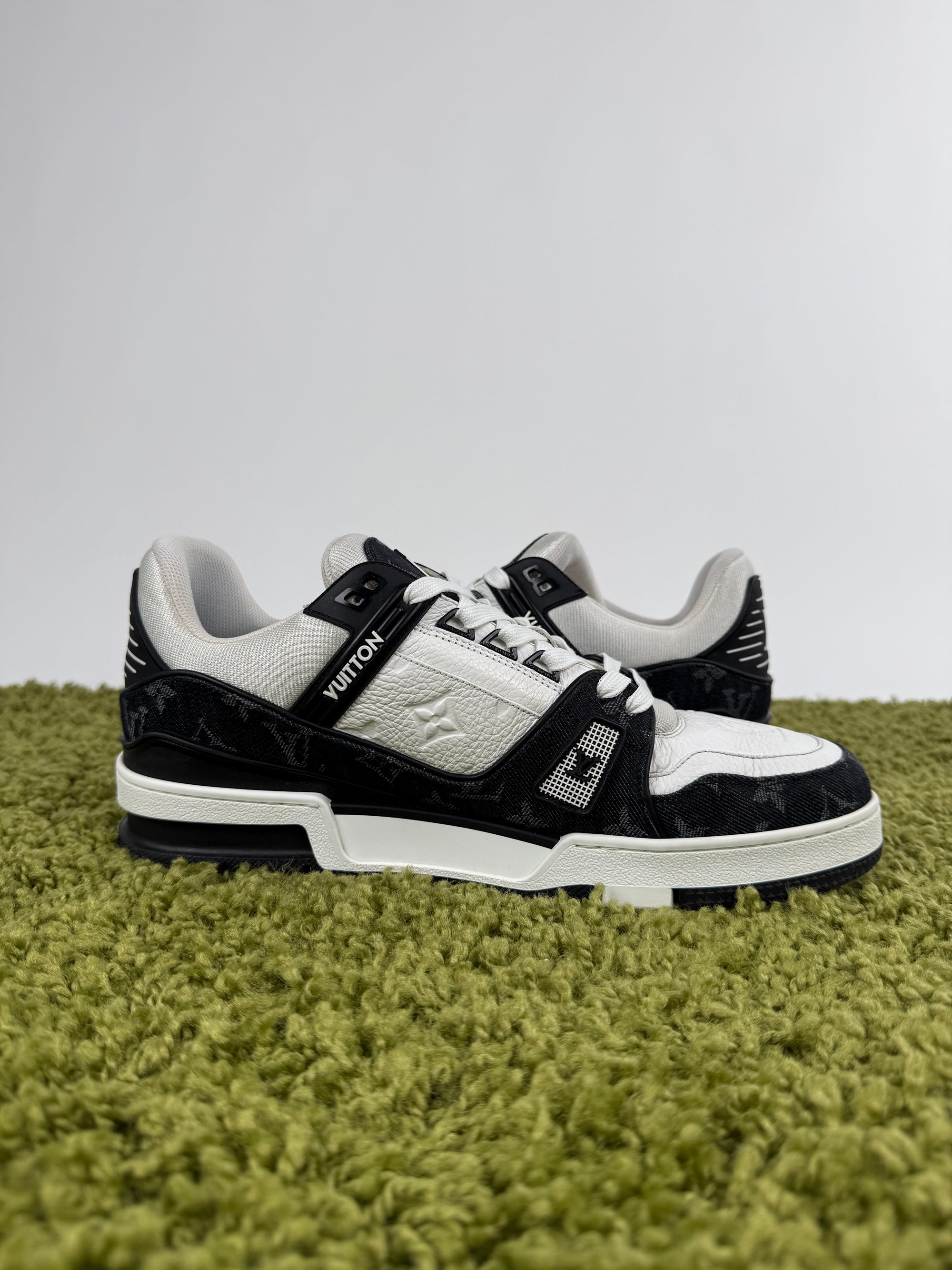 Louis Vuitton Trainer Denim Nera 9
