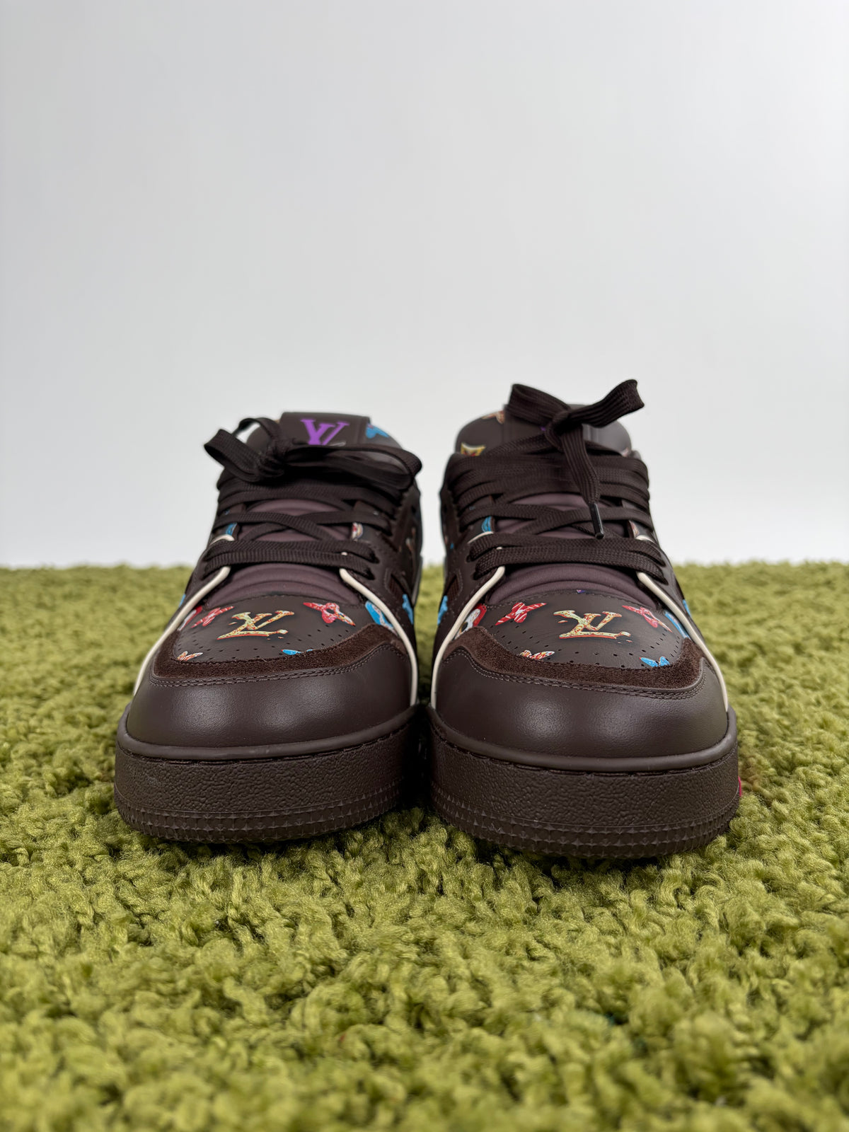 Louis Vuitton Trainer Marrone Multicolor 8.5