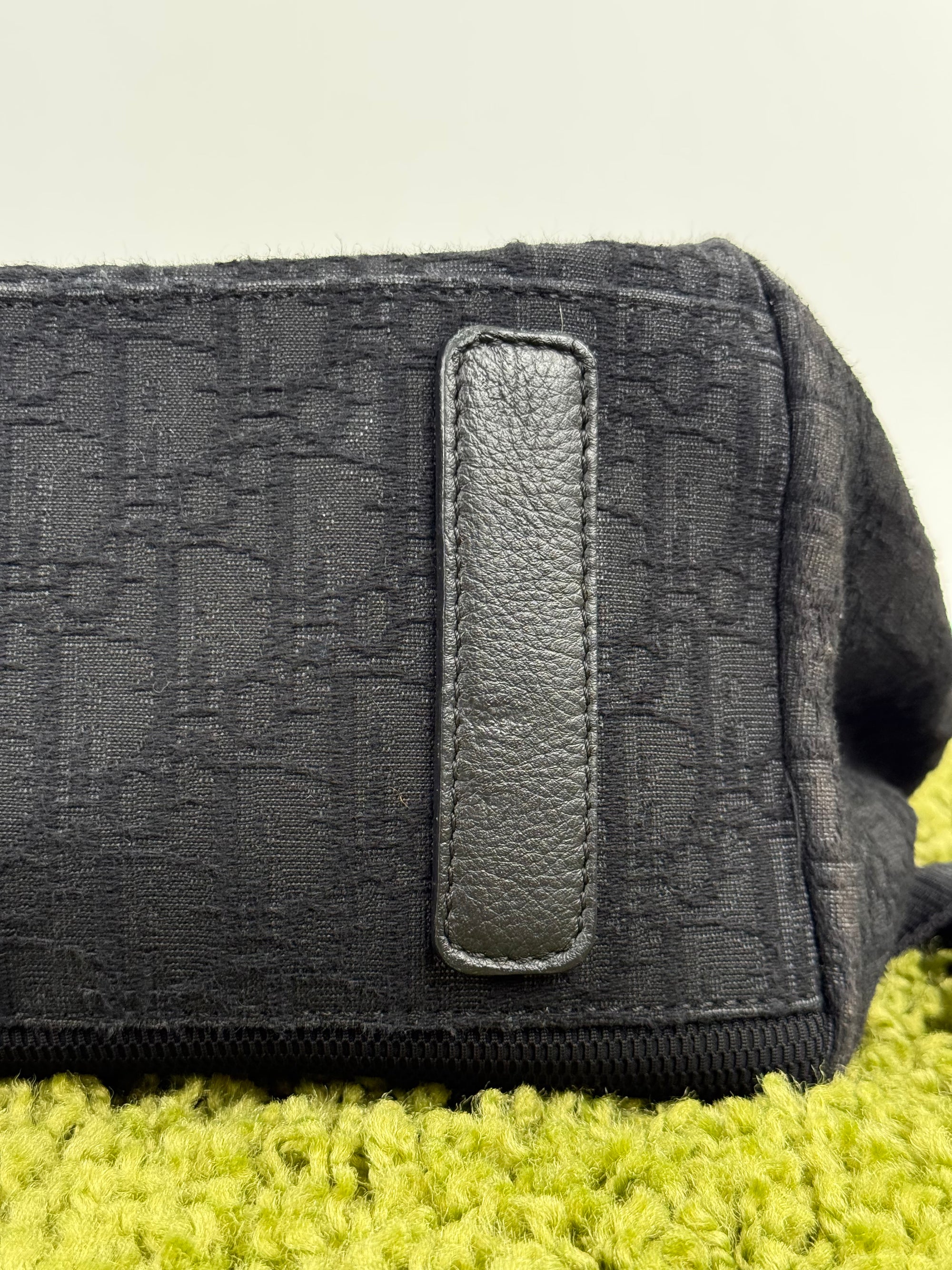Zaino Ridere Oblique In Jacquard Christian Dior Nero