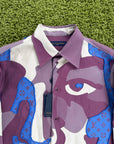 Camicia Louis Vuitton Viola Multicolor L