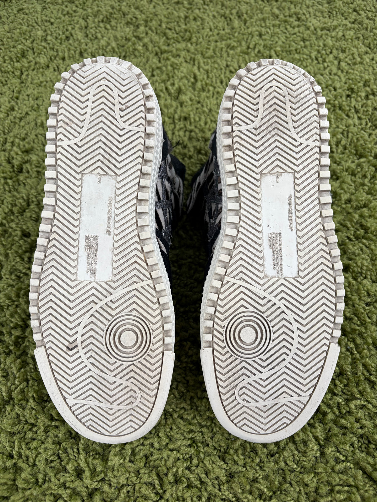 Off White Nera 3.0 Off Court High-Top Pony Zebra Multicolor 39