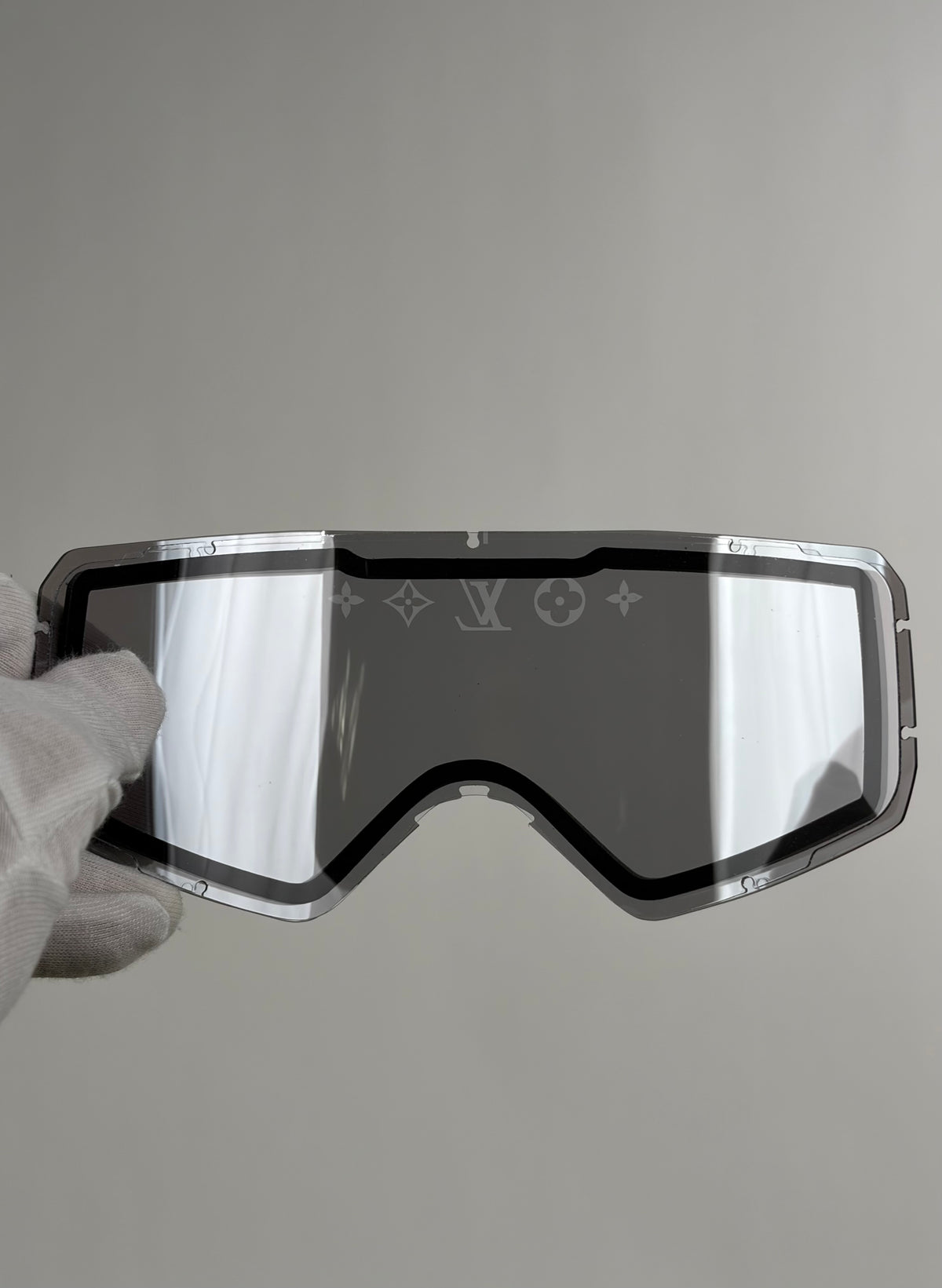 Maschera da Sci Louis Vuitton Nero Regolabile