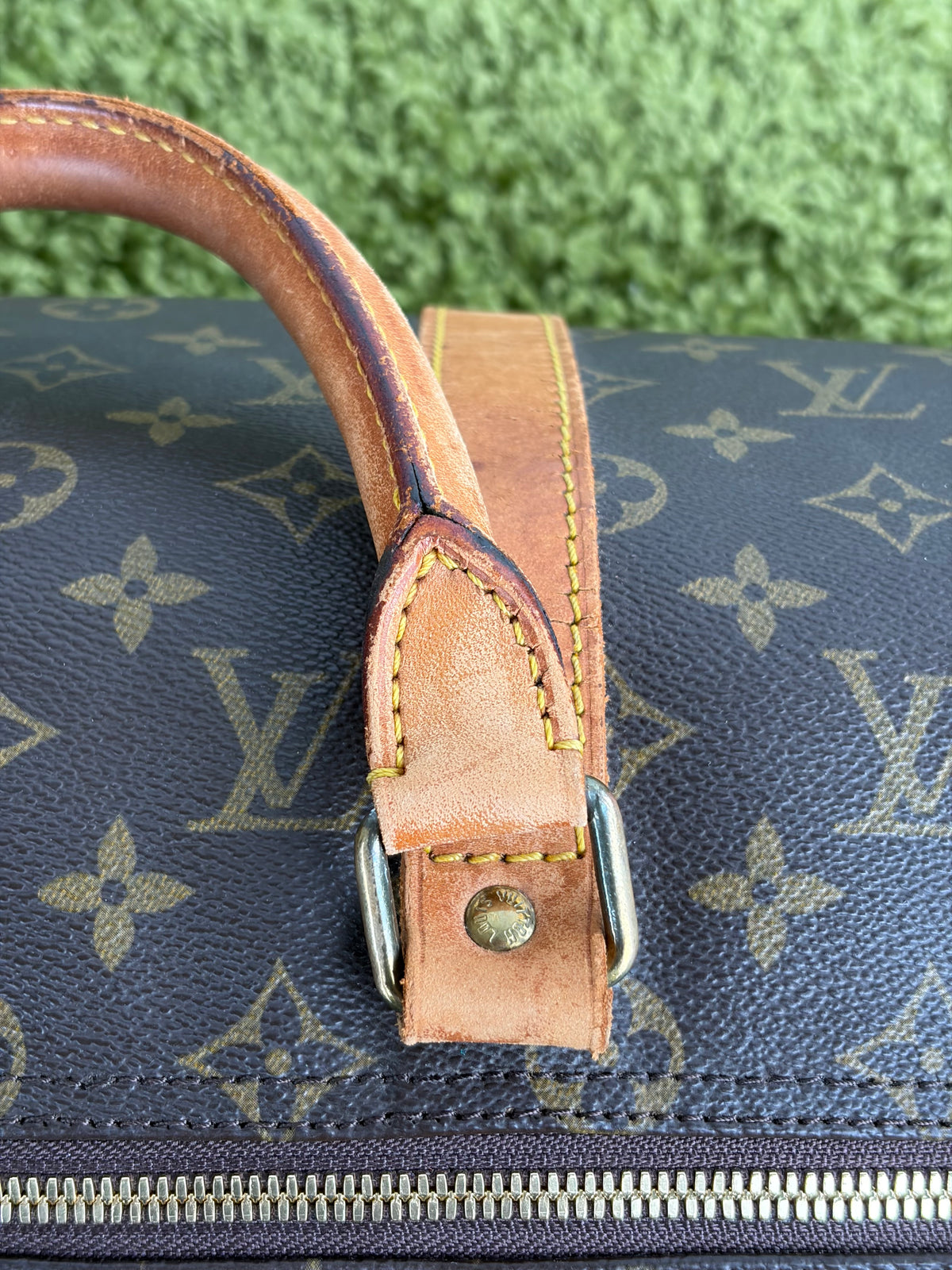 Borsone da viaggio Keepal Louis Vuitton Marrone