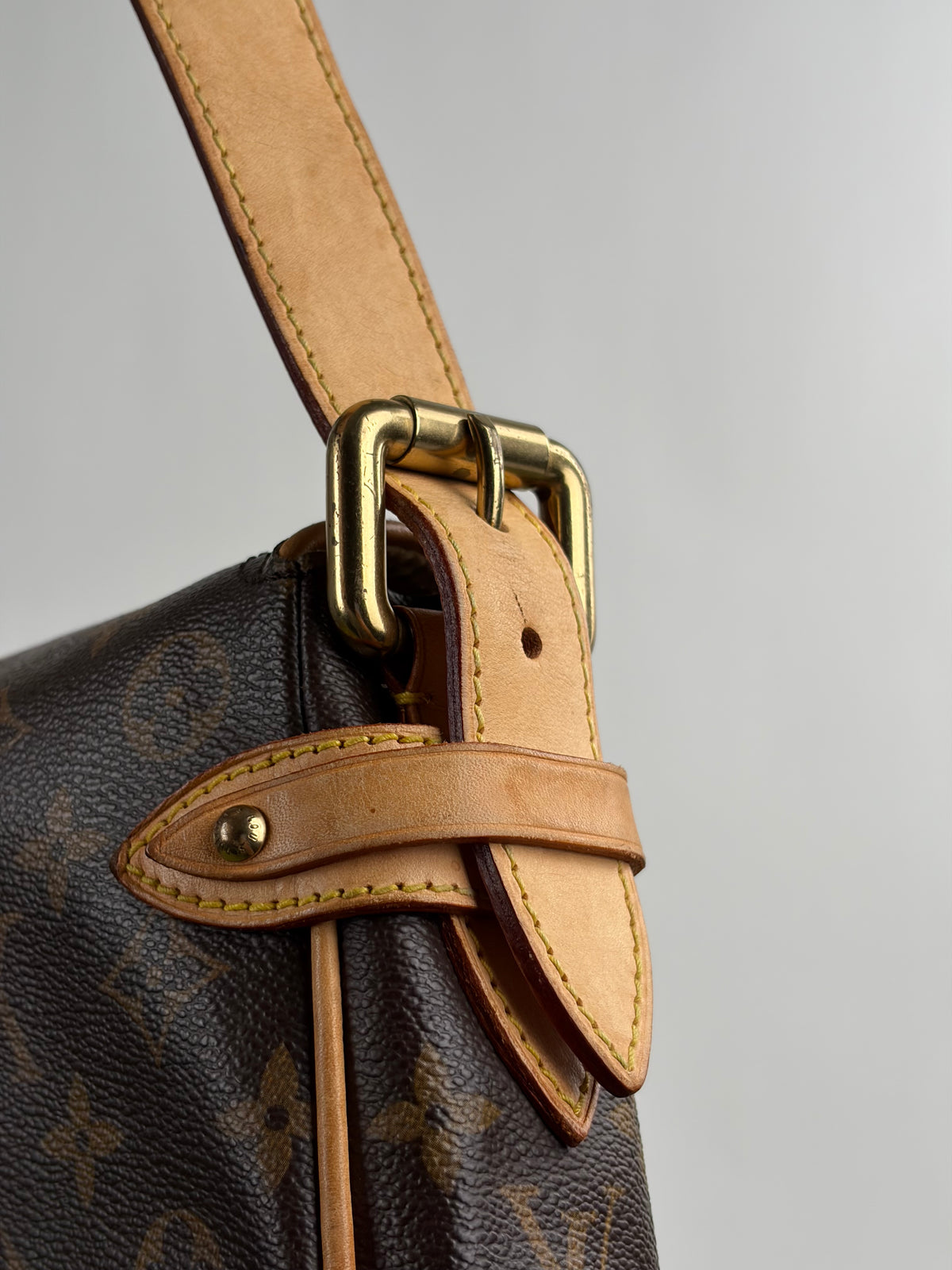 Borsa Monogram Hudson PM Louis Vuitton Marrone