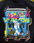 Felpa Louis Vuitton Nera Multicolor L