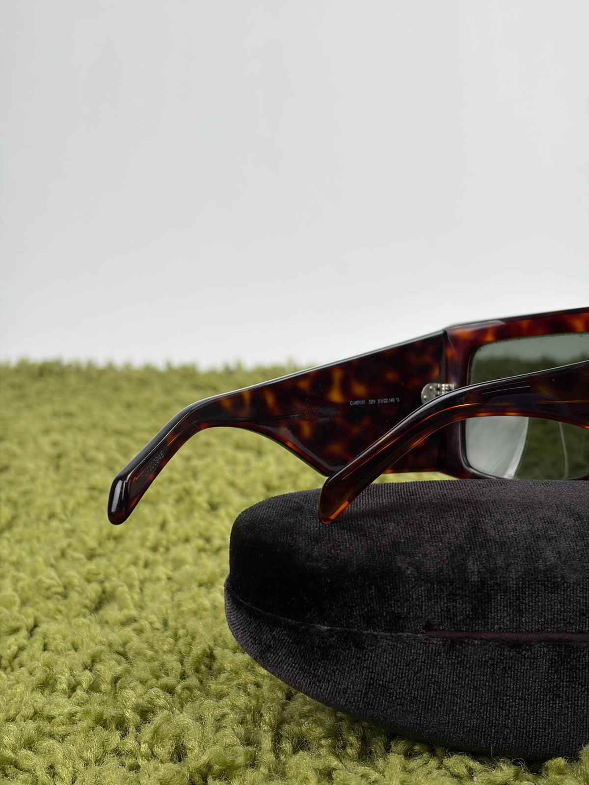 Occhiali da sole Celine in acetato Marrone