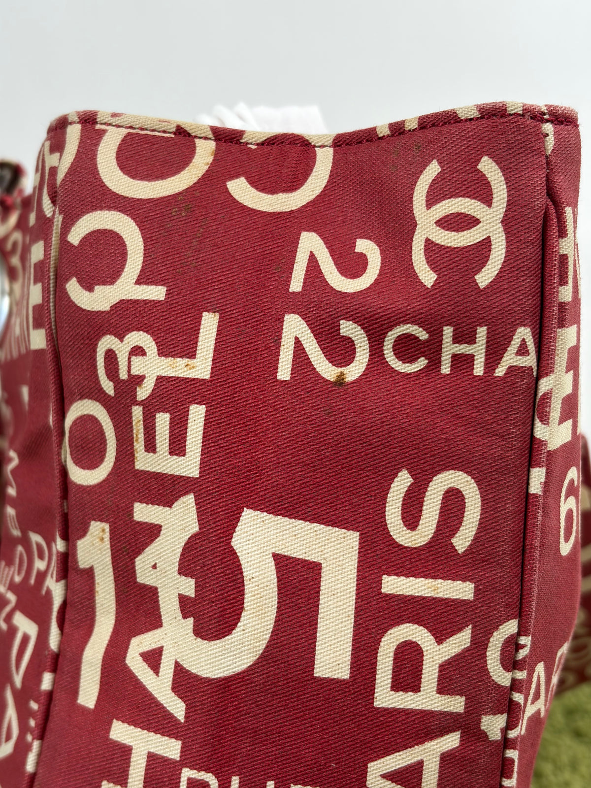 Borsa tote vintage Chanel 31 Rue cambon Rosso