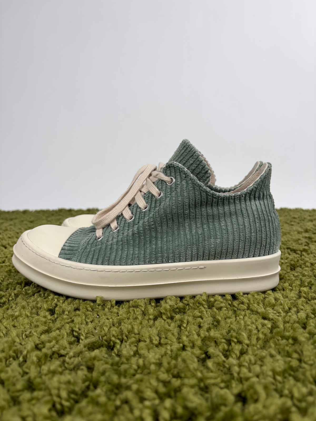 Rick Owens Ramones Low DRKSHDW Verde Acqua 38