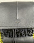 Zaino Dior in Jacquard e pelle di vitello